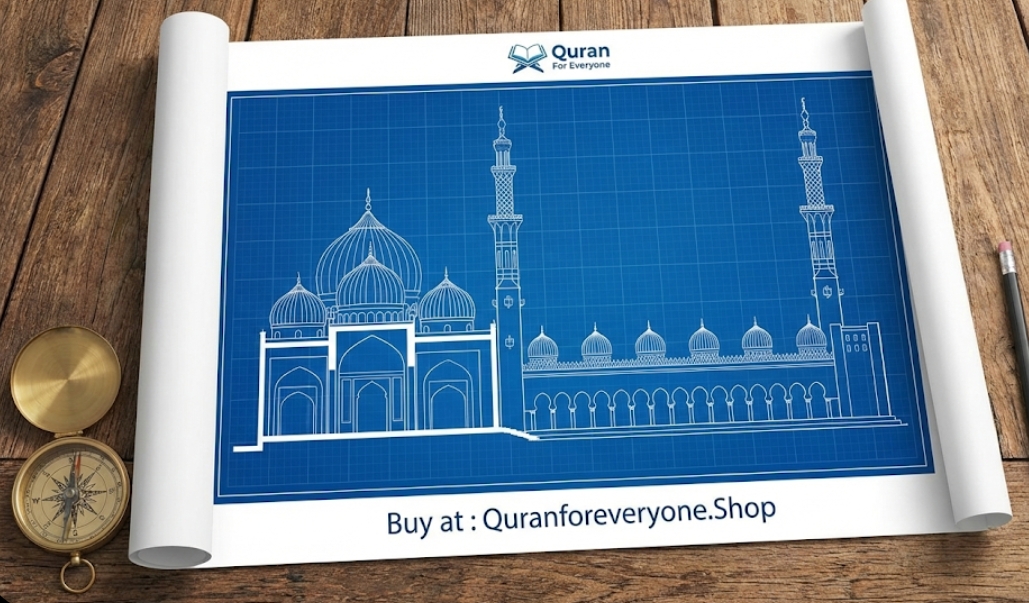 Masjid Architecture Blueprint (Art)